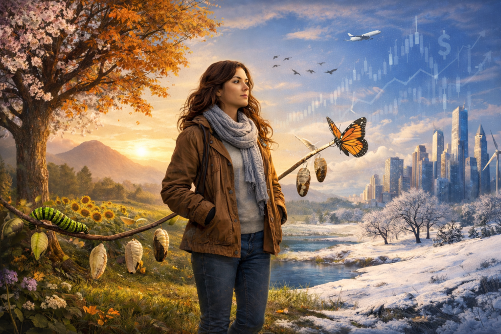 el cambio en la naturaleza